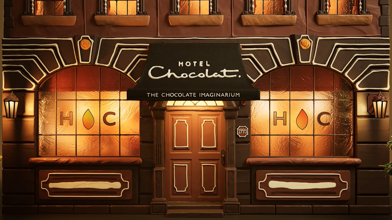 The entrance to the Chocolat Imaginarium