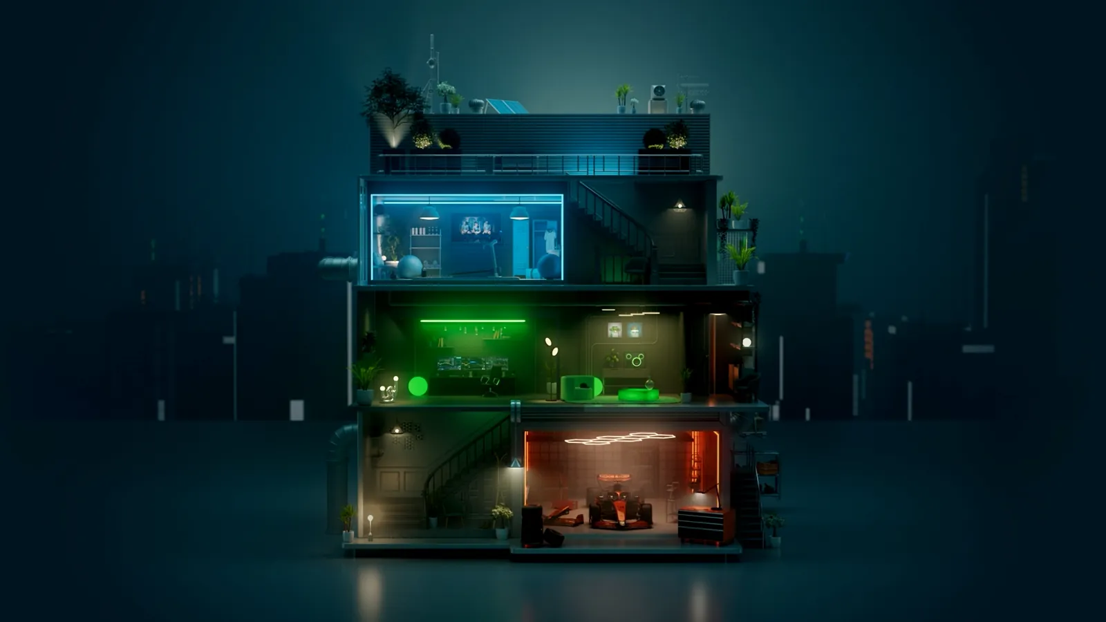 The OKX House digital environment